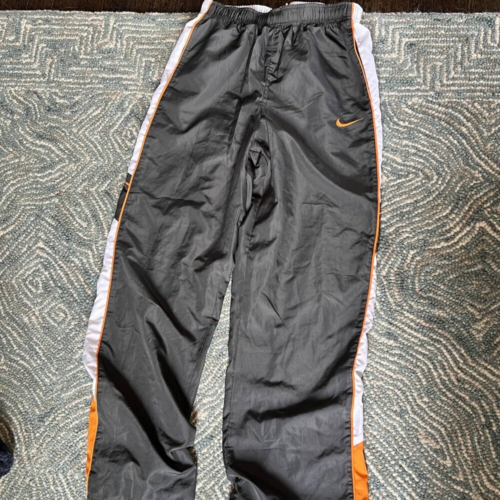 Nike - Boys Grey & White Trackpants - Size XL